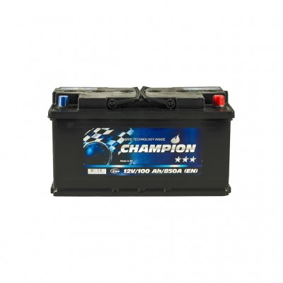 Акумулятор автомобільний Champion Black 100 Ah/12V Euro (CHB100-0)