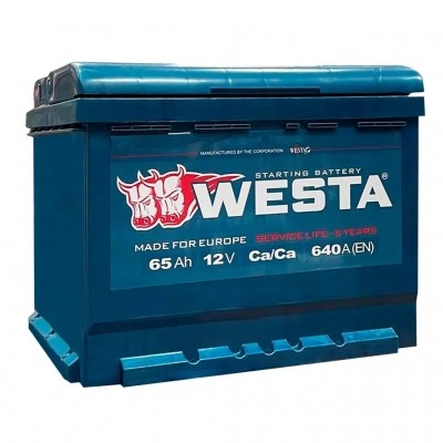 Акумулятор автомобільний Westa 6CT-65 А (1)