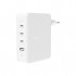 Зарядний пристрій Belkin 140W 3хUSB-С GAN PD PPS USB-A White (WCH014BTWH)