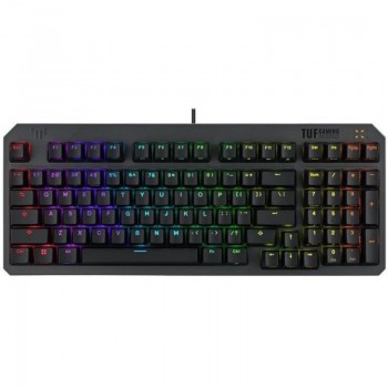 Клавіатура ASUS TUF Gaming K3 Gen II Opti-Mech RGB Red Switches US (90MP0390-BKMA00)