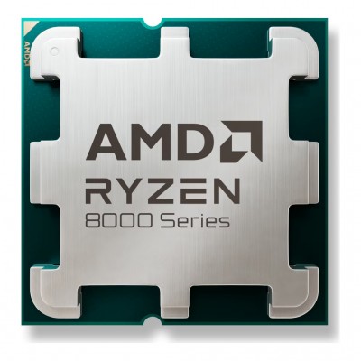 Процесор Ryzen 5 8400F (100-000001591) Tray AM5, 6 ядер, 12 потоків, 4.2 GHz, 4.7 GHz, Максимальний TDP - 65 Вт, 4nm, L2: 6MB, L3: 16MB, немає, Zen 4, Tray