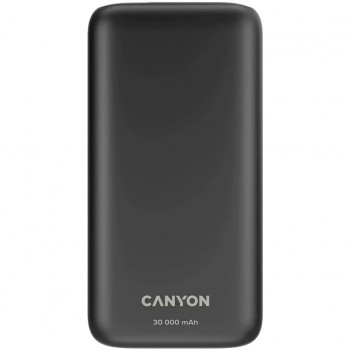 УМБ Canyon PB-301 30000mAh PD/20W, QC/3.0 (CNE-CPB301B)