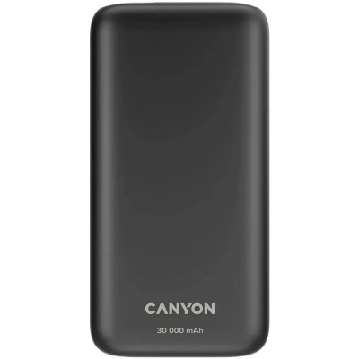 УМБ Canyon PB-301 30000mAh PD/20W, QC/3.0 (CNE-CPB301B)