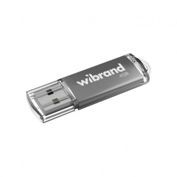 флеш USB 4GB Cougar Silver USB 2.0 Wibrand (WI2.0/CU4P1S)