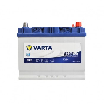 Акумулятор автомобільний Varta 72Ач Blue Dynamic EFB АЗИЯ N72 (572501076)