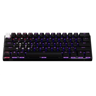 Клавiатура Logitech G PRO X 60 TKL GX Optical Black Tactile (920-011911)