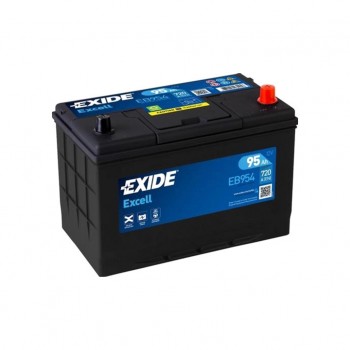Акумулятор автомобільний EXIDE EXCELL 95Ah ASIA Ев (-/+) (760EN) (EB954)