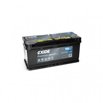 Акумулятор автомобільний EXIDE PREMIUM 100A (EA1000)