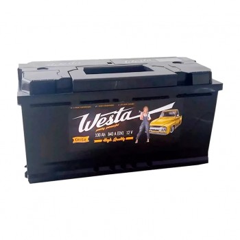 Акумулятор автомобільний Westa 6CT-100 А Pretty Powerful