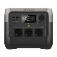 Зарядна станція EcoFlow River 2 Pro_EU LiFePO 4 номінальна 700 - 950 Вт/Пікова 1600 Вт  768 Вт·год  0-100% за 60 хвилин 7,5 кг