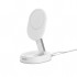 Зарядний пристрій Belkin 15W Magnetic Stand Qi2 white (WIA008BTWH)