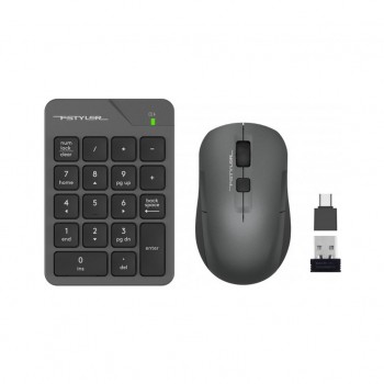 Комплект (клавіатура, миша) A4 Tech FG1600C Air2 Wireless Grey (4711421998819)