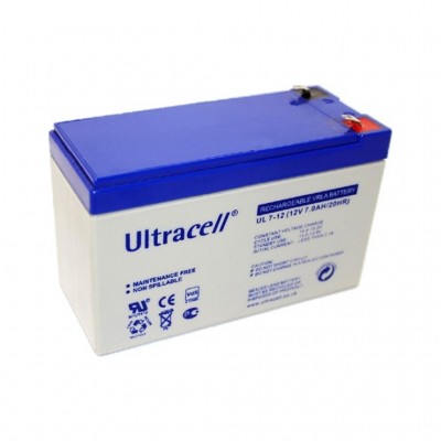 Батарея для ДБЖ Ultracell 12V-7Ah, AGM (UL7-12)