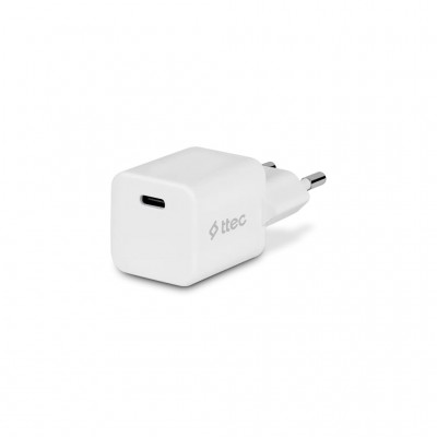 Зарядний пристрій Ttec SmartCharger USB-C /20Вт White (2SCP01B)