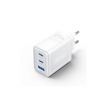 Зарядний пристрій Vention GaN III PD 65W QC3.0 5A White (FERW0-EU)