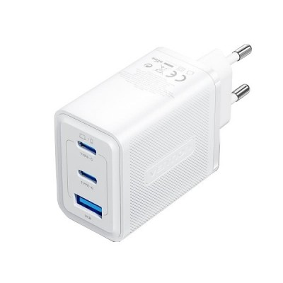 Зарядний пристрій Vention GaN III PD 65W QC3.0 5A White (FERW0-EU)