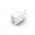 Зарядний пристрій Vention GaN III PD 65W QC3.0 5A White (FERW0-EU)
