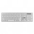Клавіатура бездротова 2E KS270 WL/BT EN/UKR Silver/White (2E-KS270WBWH_UA)