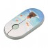 Миша бездротова 2E MF300 Capybara Tangerine Silent WL BT Green (2E-MF300WCAPIBARAGN)