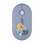 Миша бездротова 2E MF300 Flora Mallow Silent WL BT Blue (2E-MF300WFLORABL)