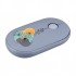 Миша бездротова 2E MF300 Flora Mallow Silent WL BT Blue (2E-MF300WFLORABL)