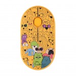 Миша бездротова 2E MF300 Pets Cats&Dogs Silent WL Yellow (2E-MF300WPETSYW)