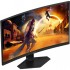 Монітор 27" AOC C27G4ZXE, VA, 280Гц, 0,3ms, вигнутий, 2хHDMI, DP, чорний