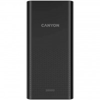 УМБ Canyon 20000mAh, Input 5V/2A, Output 5V/2.1A(Max), Black (CNE-CPB2001B)