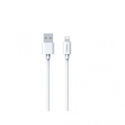 Кабель USB 2.0 AM to Lightning 2.4A white Proda (PD-B72i-WHT)