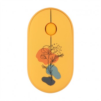 Миша бездротова 2E MF300 Flora Poppy Silent WL BT Yellow (2E-MF300WFLORAYW)