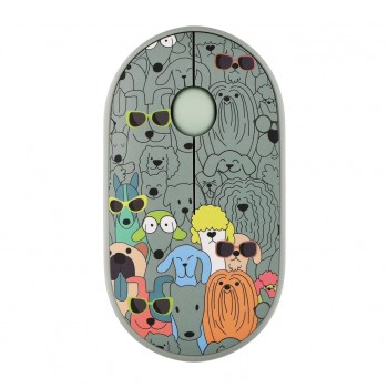 Миша бездротова 2E MF300 Pets Dogs Silent WL BT Green (2E-MF300WPETSGN)