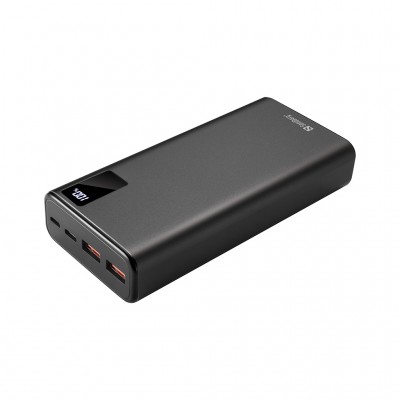 УМБ Sandberg 20000mAh, PD/20W, QC/3.0, USB-C, Micro-USB, USB-A (420-59 / PB930203)