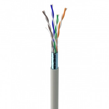 Кабель вита пара FTP 5е ATcom (бух.305м) 4х2х0,50мм медь