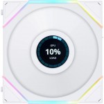 Вентилятор Lian Li Reverse TL LCD 140-1, White (G99.14RTLLCD1W.00)