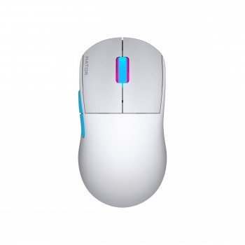 Миша Hator Quasar 2 Pro Wireless/Bluetooth/USB White/Cyan (HTM561WC)