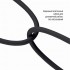 Навушники ColorWay 3.5 mm Wired Earphone Sound Wave Black (CW-WD04BK)