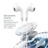 Навушники ColorWay 3.5 mm Wired Earphone Sound Wave White (CW-WD04WT)