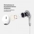 Навушники ColorWay 3.5 mm Wired Earphone Sound Wave White (CW-WD04WT)