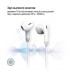 Навушники ColorWay 3.5 mm Wired Earphone Sound Wave White (CW-WD04WT)