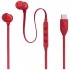 Навушники JBL Tune 310C USB-C Red (JBLT310CRED)