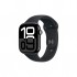 Смарт-годинник Apple Watch Series 10 GPS 46mm Jet Black Aluminium Case with Black Sport Band - M/L (MWWQ3QH/A)