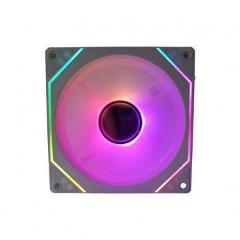 Вентилятор 120 мм Cooling Baby 120x120x25мм HB, білий, 25дБ, 12V, 600-1500 об/хв, PWM (Mirror fan wh 1)