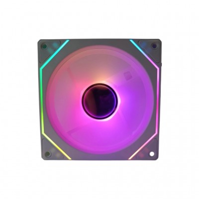 Вентилятор 120 мм Cooling Baby 120x120x25мм HB, білий, 25дБ, 12V, 600-1500 об/хв, PWM (Mirror fan wh 1)