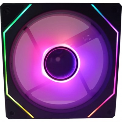 Вентилятор 120 мм Cooling Baby 120x120x25мм HB, чорний, 25дБ, 12V, 600-1500 об/хв, PWM (Mirror fan bk 1)