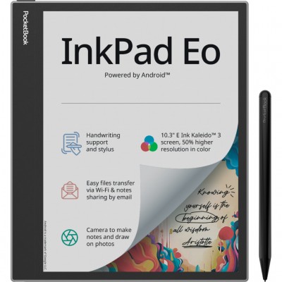 Електронна книжка PocketBook InkPad Eo(PB1042), Mist Grey ( PB1042-M-WW )