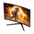 Монітор 31.5" AOC CQ32G4VE, VA, QHD, 180Гц, 0,5 мс, вигнутий, 2хHDMI, DP, чорно-сірий