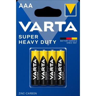 Батарейка Varta Super Heavy Duty AAA/LR03 BL 4шт