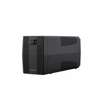ДБЖ Marsriva MR-UF600, 600ВА/360Вт, Line-Interactive, LED version, 2хSchuko, 1*12V/7Ah