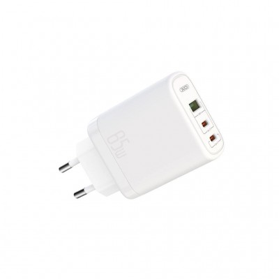 Зарядний пристрій XO CE04 (1USB, 2USB-C) QC3.0 PD3.0 White (СE04-WH)