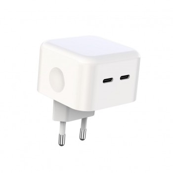 Зарядний пристрій XO L102 (2USB-Cх3A) QC3.0 White (XO-L102-WH)